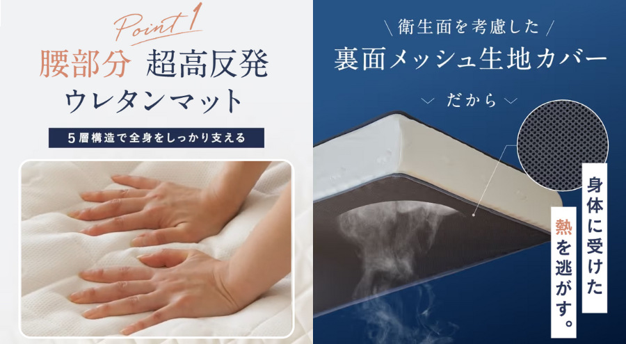 抗菌・防ダニ・防臭作用